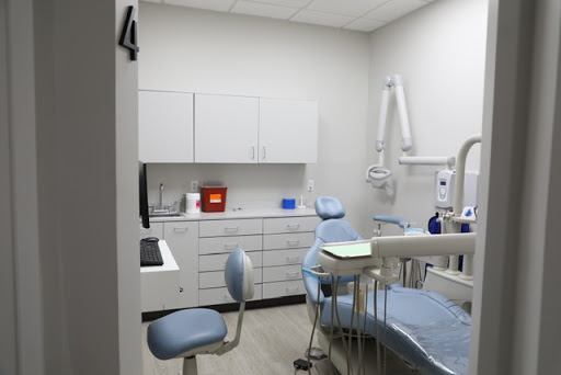 Reception area at Prime Dental